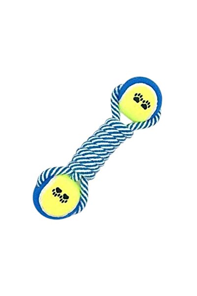 Tradesor Παιχνίδι σκύλου σχοινί με μπάλες - 23cm - 12pcs - 550567