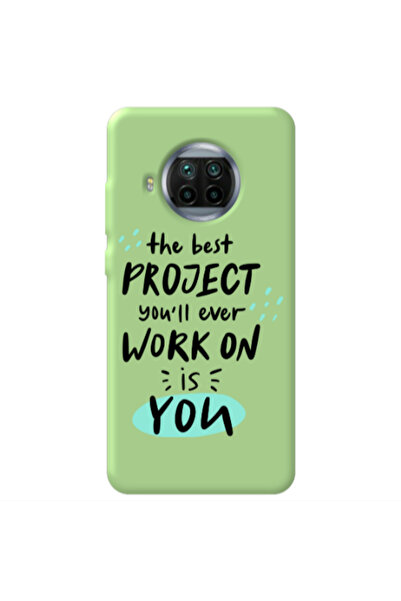 Other Xiaomi Mi 10T Lite The Best Project Light Green Colored Silicone TPU Θήκη