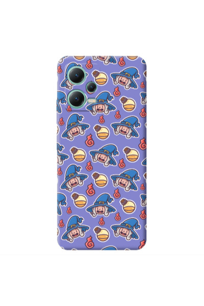 Other Xiaomi Redmi Note 12 Pro 5G Sweet Witch Purple Colored Silicone TPU Θήκη