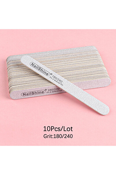 choice2 10Pcs 180-240 10/20Pcs Professional Wooden Nail File 100/180 Grit Dou...