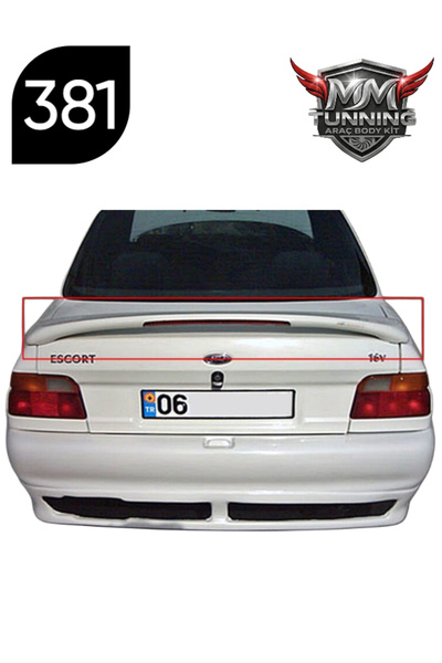 MMTUNNİNG FORD ESC SEDAN BAGAJ SPOİLER