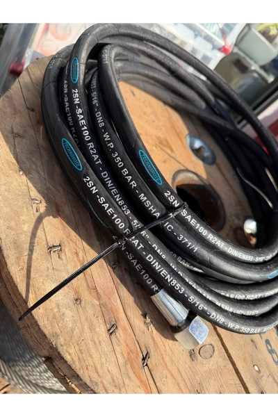 Genel Markalar Technohose R2AT 15 Metre Çelik Örgülü Yüksek Basınçlı Oto Yıka...