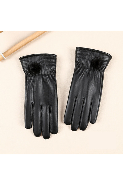 Choice One Size Style02 Winter Gloves For Women Genuine Leather Gloves Outdoo...