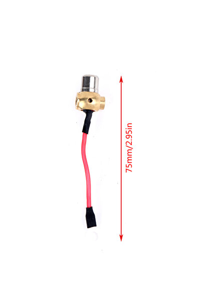 Choice كابل وصلة تاتو أحمر بمقاس واحد مع موصل أنثى RCA لآلة الوشم