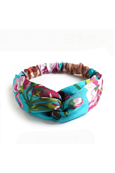 Choice3 16 blue Fashion Women Girls Summer Bohemian Hair Bands Print Headband...