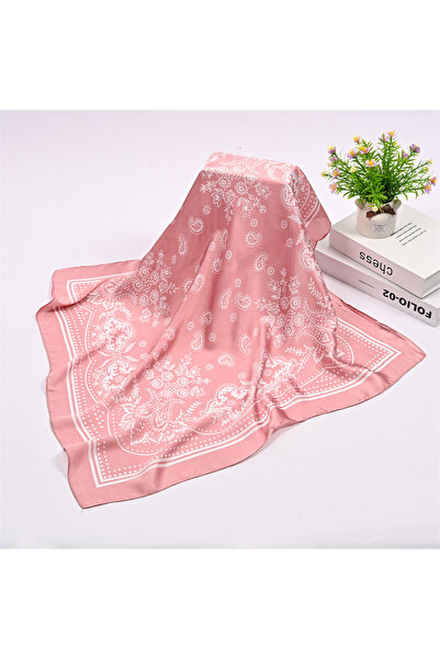 Choice وشاح رأس مربع من الساتان TG-10 Syhood مقاس 70 سم، باندانات ساتان للنسا...