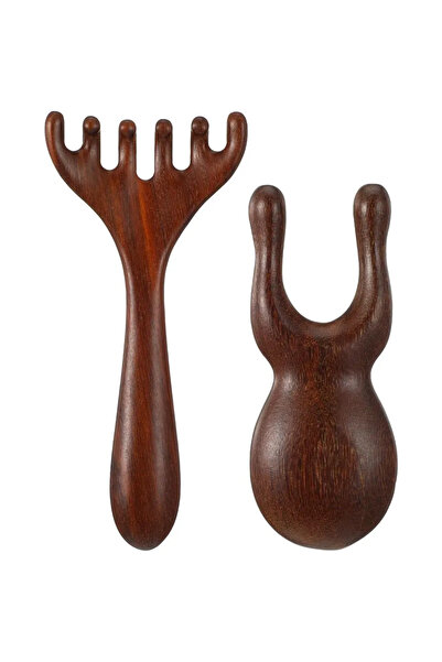 Choice DUTRIEUX SET Wooden Massage Tools 2Pcs Gua Sha Facial Tool Sandalwood ...