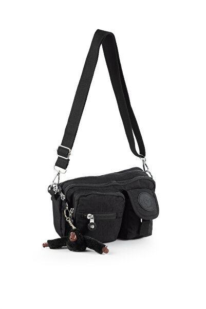 İMAKS Krinkıl Free Bag Shoulder Chest and Waist Bag Waterproof Fabric Multi-C...
