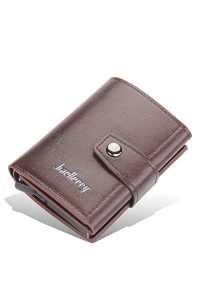 Choice1 Coffee New RFID Men Card Wallets Hasp Small Card Wallets Slim Mini Me...