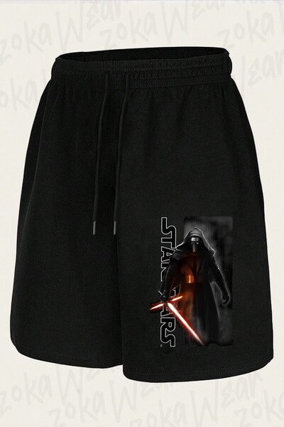 ZOKAWEAR Unisex Kylo Ren Awakened Design Printed Shorts