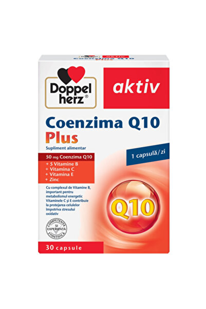doppel herz Supliment alimentar DOPPELHERZ COENZIMA Q10 PLUS, 30 capsule