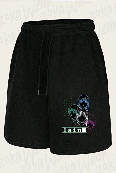 ZOKAWEAR Unisex Se Lain Design Printed Shorts