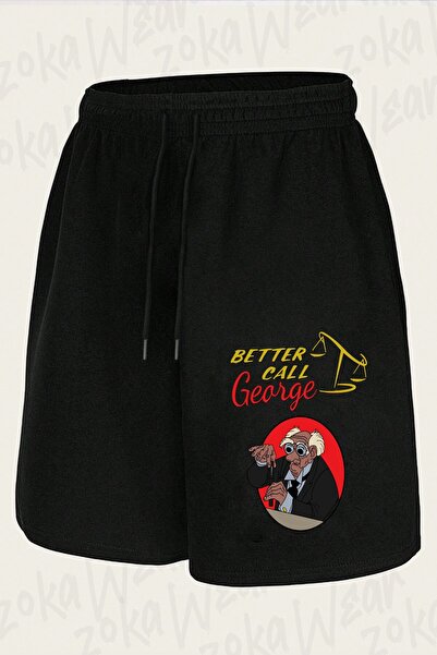 ZOKAWEAR Unisex George Pen Better Call Design Printed Shorts