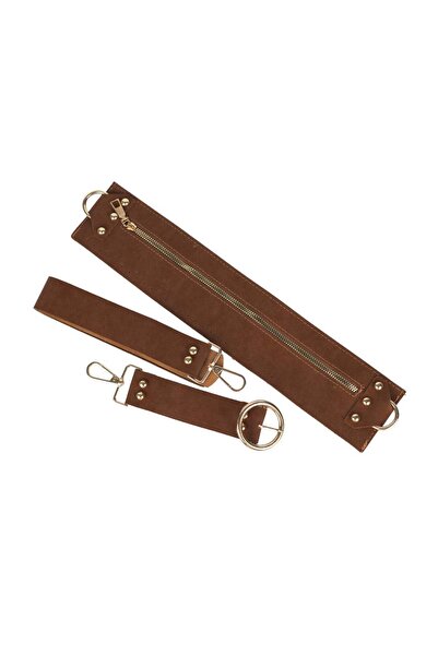 Ritzz Suede Waist Bag Set (Gold)