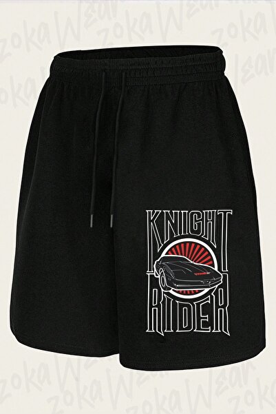 ZOKAWEAR Unisex Knight Rider Design Printed Shorts