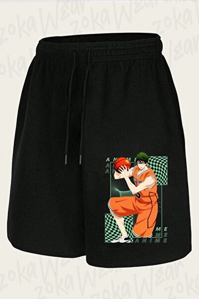 ZOKAWEAR Unisex Shintaro Midorima Kuroko's Basketball Design Printed Shorts