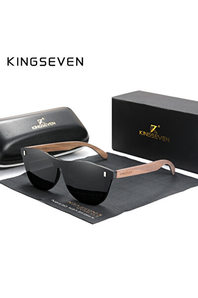 choice2 Kingseven Original black walnut wood KINGSEVEN Exclusive Design Vinta...