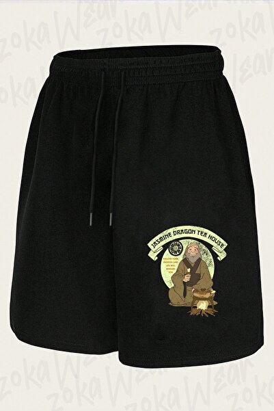 ZOKAWEAR Unisex Avatar the Last Airbender Iroh Design Printed Shorts
