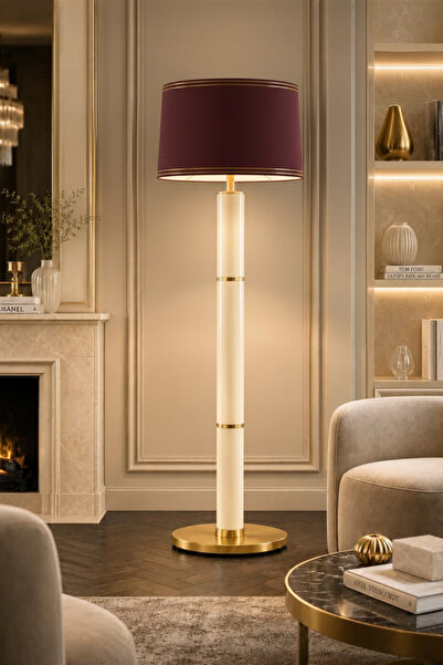 VENÜS NOVA VENÜS BENETNASCH | MODERN PARLAK KREM & GOLD DETAYLAR METAL LAMBAD...