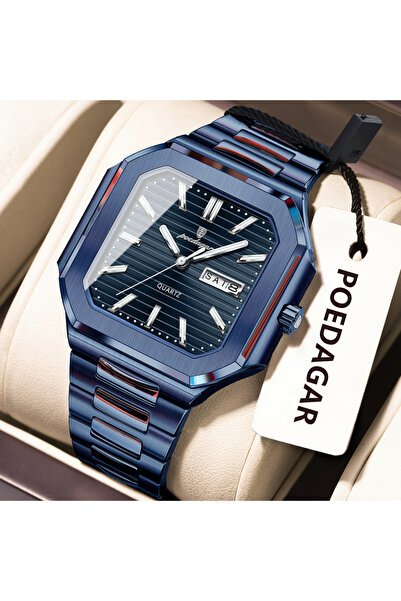 Choice6 672 Blue Blue Top Luxury Brand Male Watch Waterproof Luminous Date We...