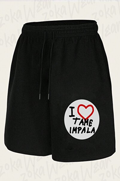 ZOKAWEAR Unisex Tame Impala V13 Design Printed Shorts