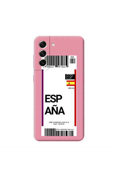 Other Samsung S22 Espana Arrival Pink Colored Silicone TPU Θήκη
