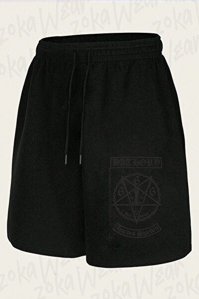 ZOKAWEAR Unisex šorts sa printom Bathory v2 dizajna