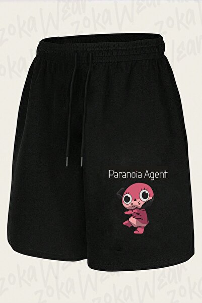 ZOKAWEAR شورت مطبوع بتصميم Paranoia Agent للجنسين