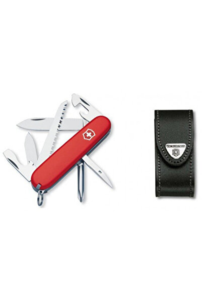 OEM Briceag cu husa, Victorinox, Metal, Rosu/Argintiu