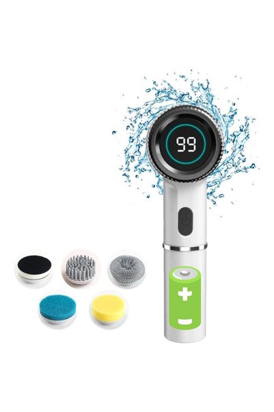 HASEPE Electric Cleaning Brush HASEPE® Multifunctional, Electric Cleaning Bru...