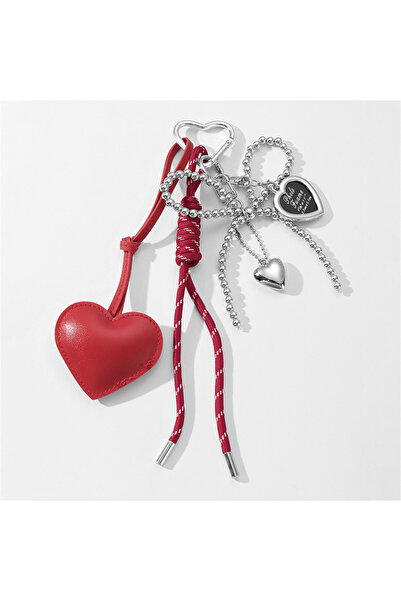 Choice3 red Luxury Charm Tassel Love Heart Pendant Handmade Creative Bowknot ...