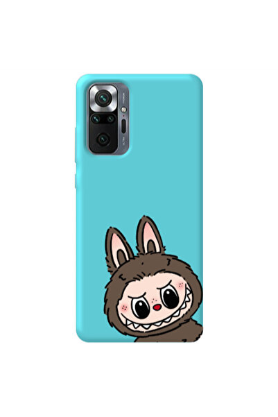 Other Xiaomi Redmi Note 10 Pro 4G Labubu7 Turquoise Colored Silicone TPU Θήκη