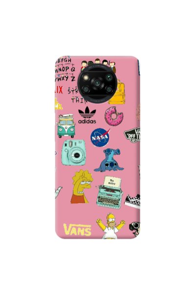 Other Xiaomi Poco X3 /X3 Pro Mixed up 3 Pink Colored Silicone TPU Θήκη