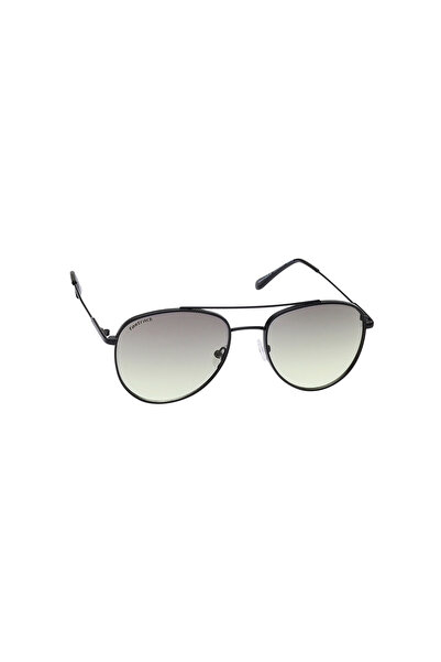 FASTRACK نظارات شمسية رجالية غير مستقطبة بعدسات سوداء عاكسة - M256GR4V