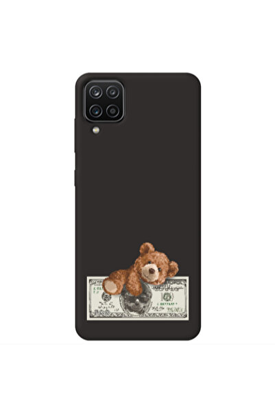 Other Samsung A12 Money Style Black Colored Silicone TPU Θήκη