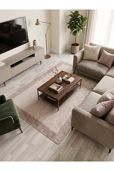 Brillant Modern Lateks Taban Salon Yolluk Antre Halı