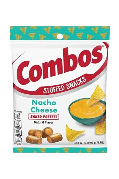 Combos Nacho Cheese Baked Pretzel Stuffed Snacks 178g
