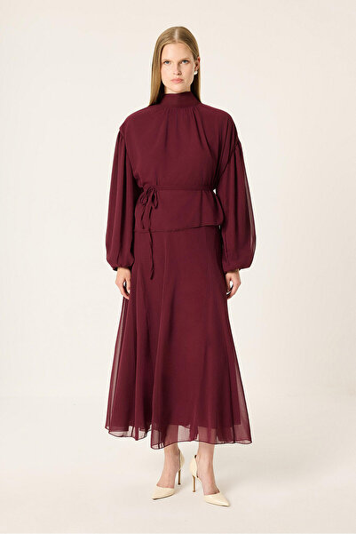 Touché Privé Volanli Chiffon Suit