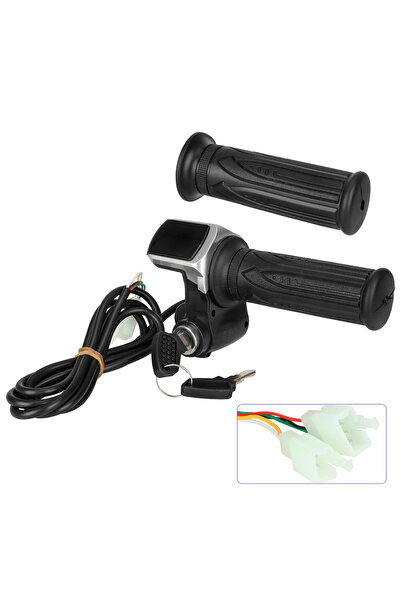 Federal Manetă de accelerație de 36V cu afișaj LCD și contact cu cheie pentru...
