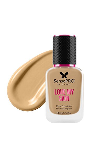SensoPRO Milano Fond de ten Love My Skin, cu vitamina E, SensoPRO Milano, S05...