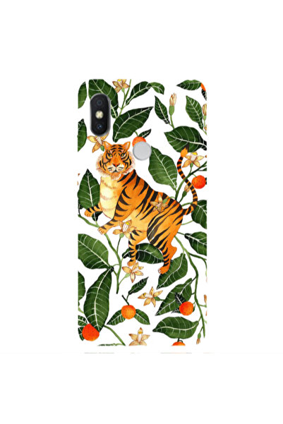 Other Xiaomi Redmi S2 Flower Leopard and Laves Transparent Silicone TPU Θήκη