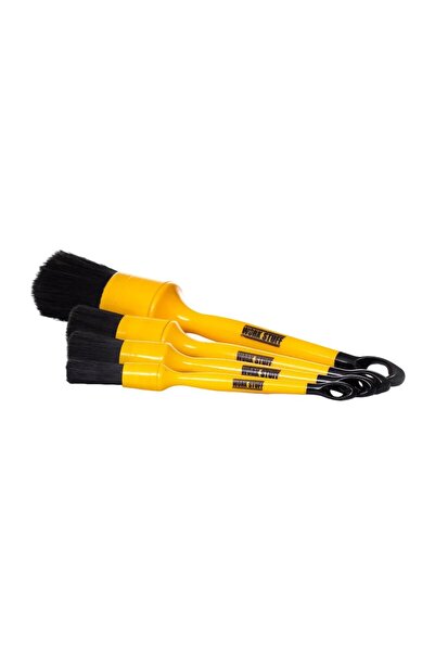 Work Stuff 30mm Cleaning Brush Black Color Companion to Your Car for Professi...
