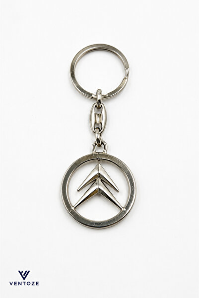 Ventoze Metal Keychain Silver Color Gift