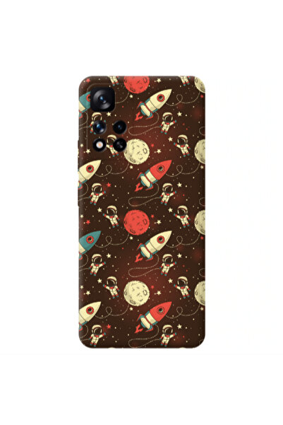 Other Xiaomi Redmi Note 11 Pro 5G Stars and astronaut Transparent Silicone TP...