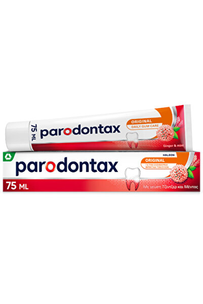 Parodontax Γνήσια Οδοντόκρεμα με γεύση μέντας και τζίντζερ για αιμορραγία των...