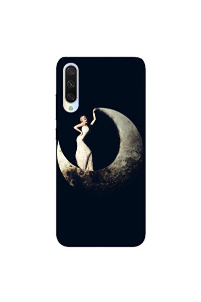 Other Xiaomi Mi 9 Lite Woman in moon Transparent Silicone TPU Θήκη