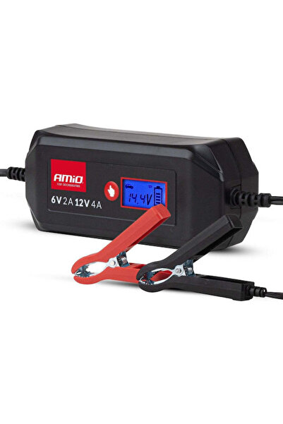 AMIO Φορτιστής μπαταρίας αυτοκινήτου 6/12V Κωδικός: 04523