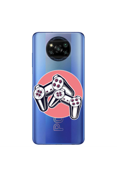 Other Xiaomi Poco X3 /X3 Pro Retro Joysticks Transparent Silicone TPU Θήκη