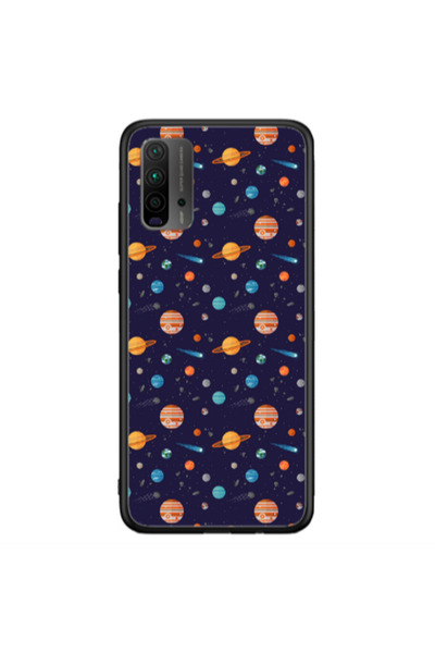 Other Xiaomi Redmi 9T Planets Black Glossy Θήκη