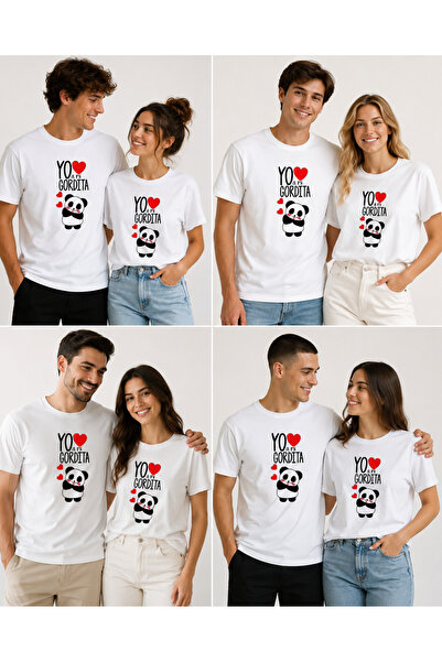 NUATEX Loved Combination Basic T-Shirt (2 Pieces Will Be Sent, Contact the Q&...